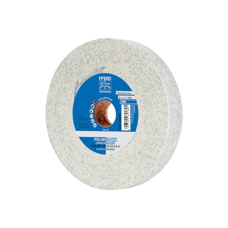 Pferd 6" x 1" Convolute Wheel - 1" A.H. - A/O Coarse (MH) 8AM 48205